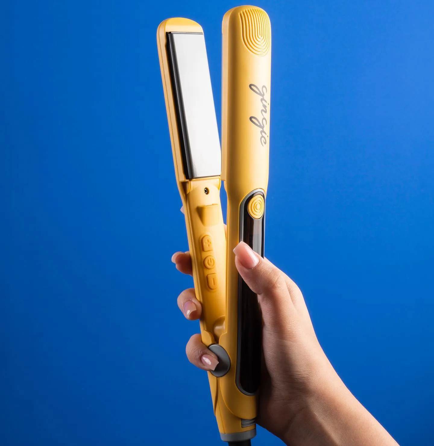 Hair Straightener and Hand